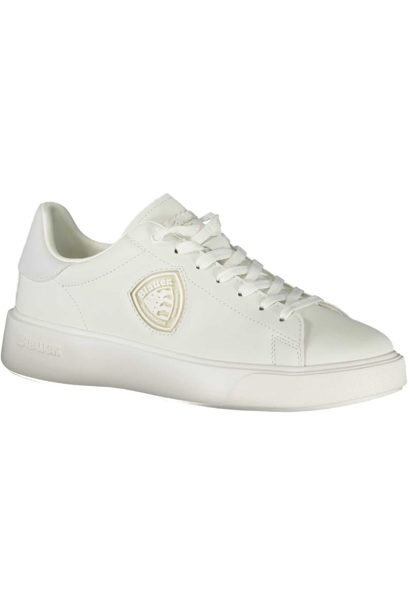 BLAUER Herren Sneaker – Sportschuh mit Schnürsenkel Weiß