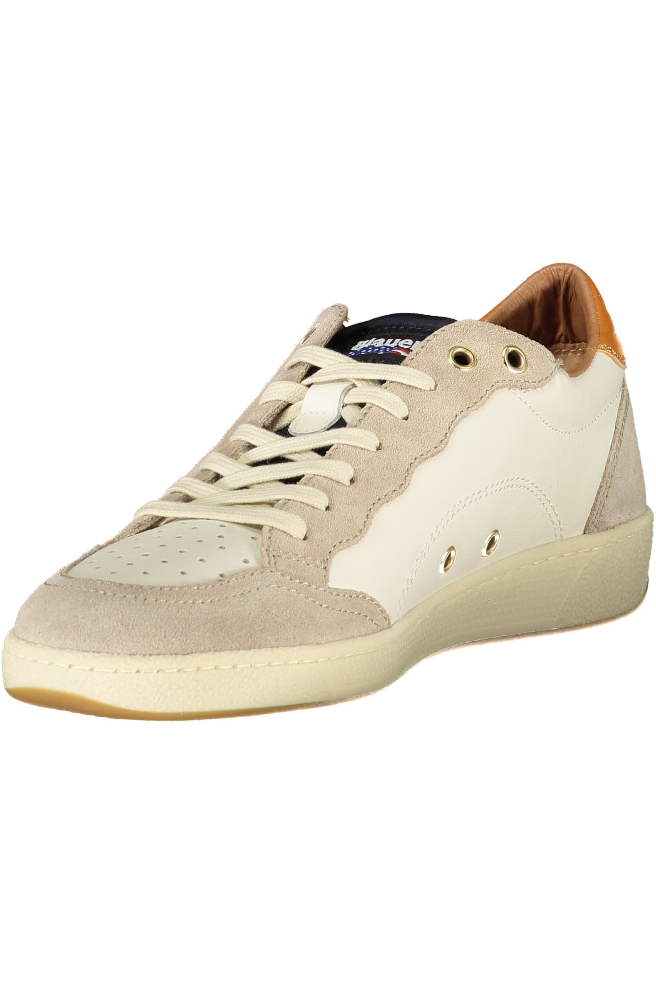 BLAUER Herren-Sportschuhe Weiss – Sneaker mit herausnehmbarem Fußbett für Herbst/Winter Weiß