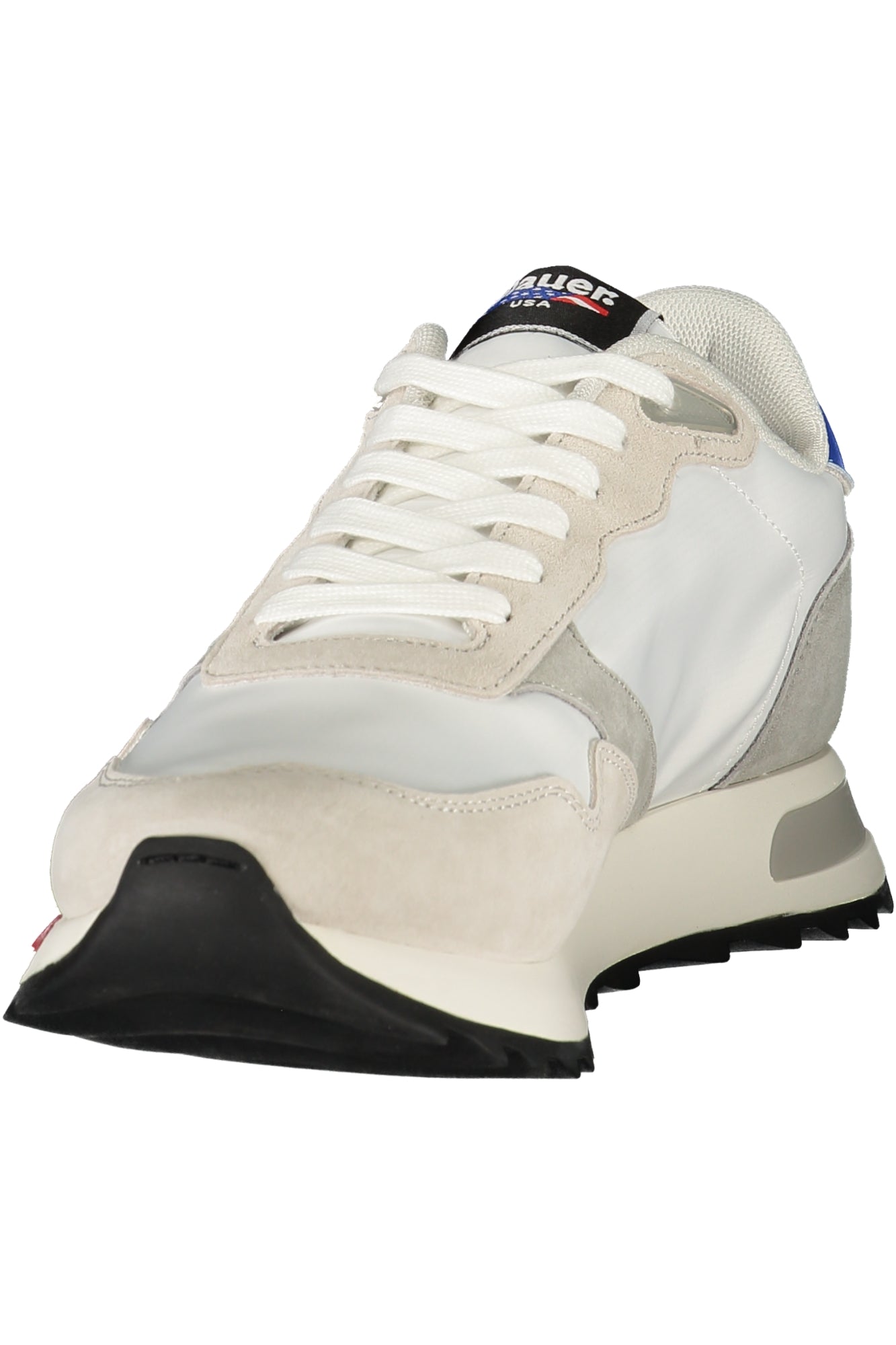 BLAUER Herren Sneaker – Sportschuh mit Schnürsenkeln Weiß