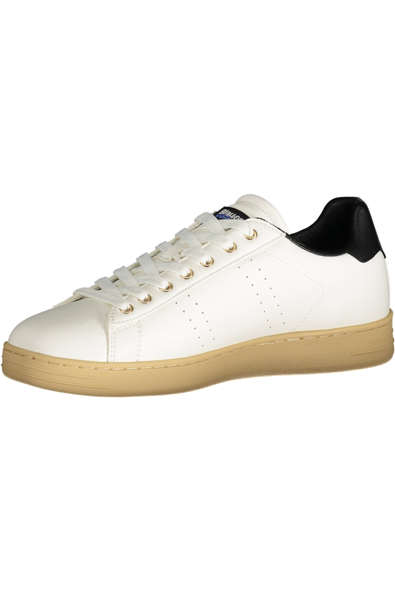 Blauer Weisse Herren-Sportschuhe Weiß