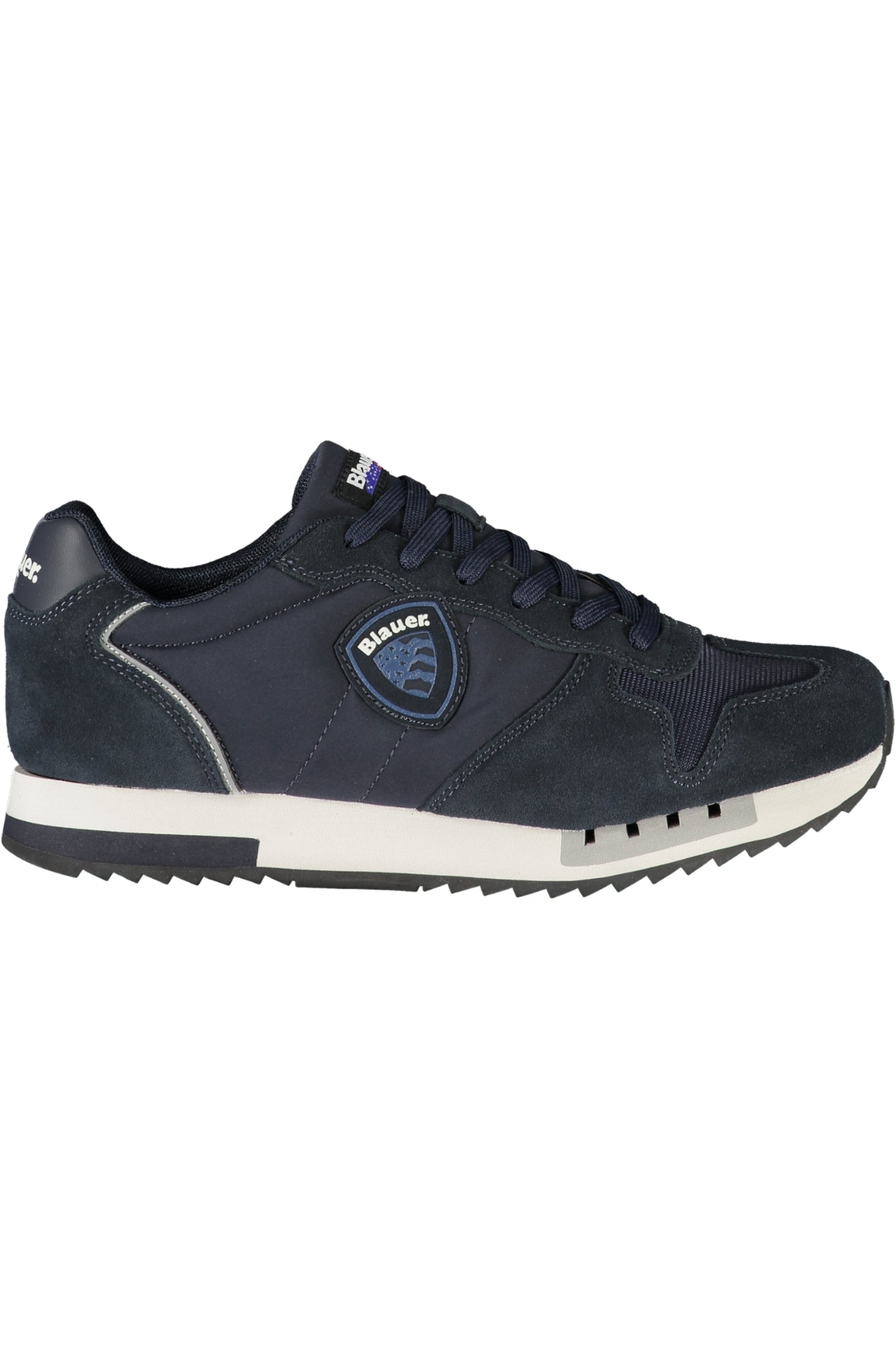 BLAUER Herren Sportschuhe – Schwarze Sneaker mit herausnehmbarem Fußbett für Herbst/Winter Blau