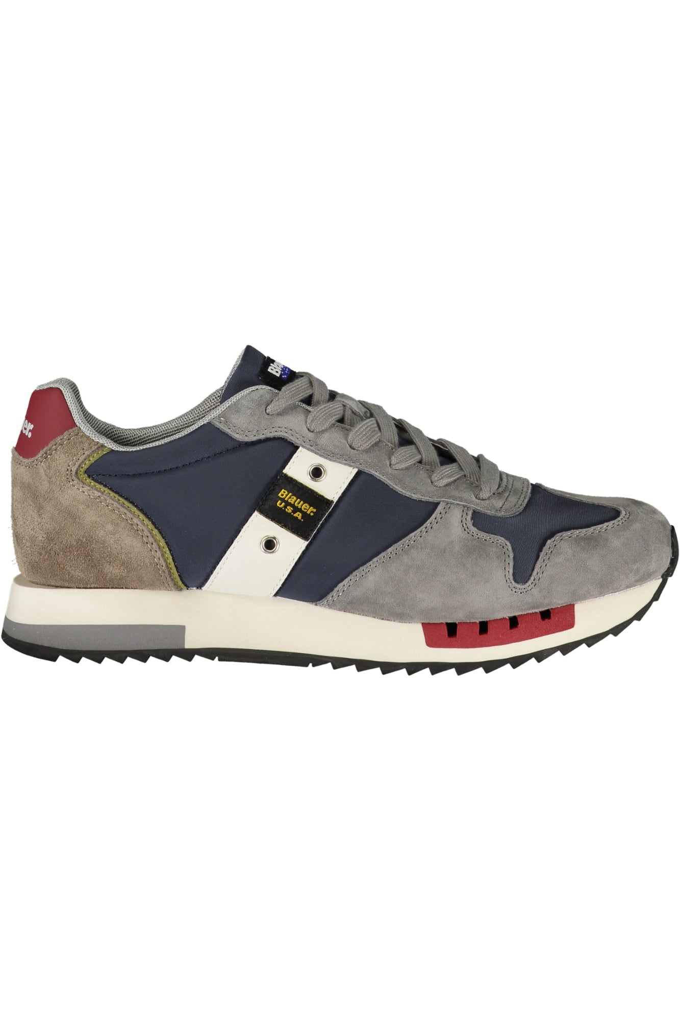 BLAUER Herren Sneaker – Sportschuh mit Schnürsenkeln Blau