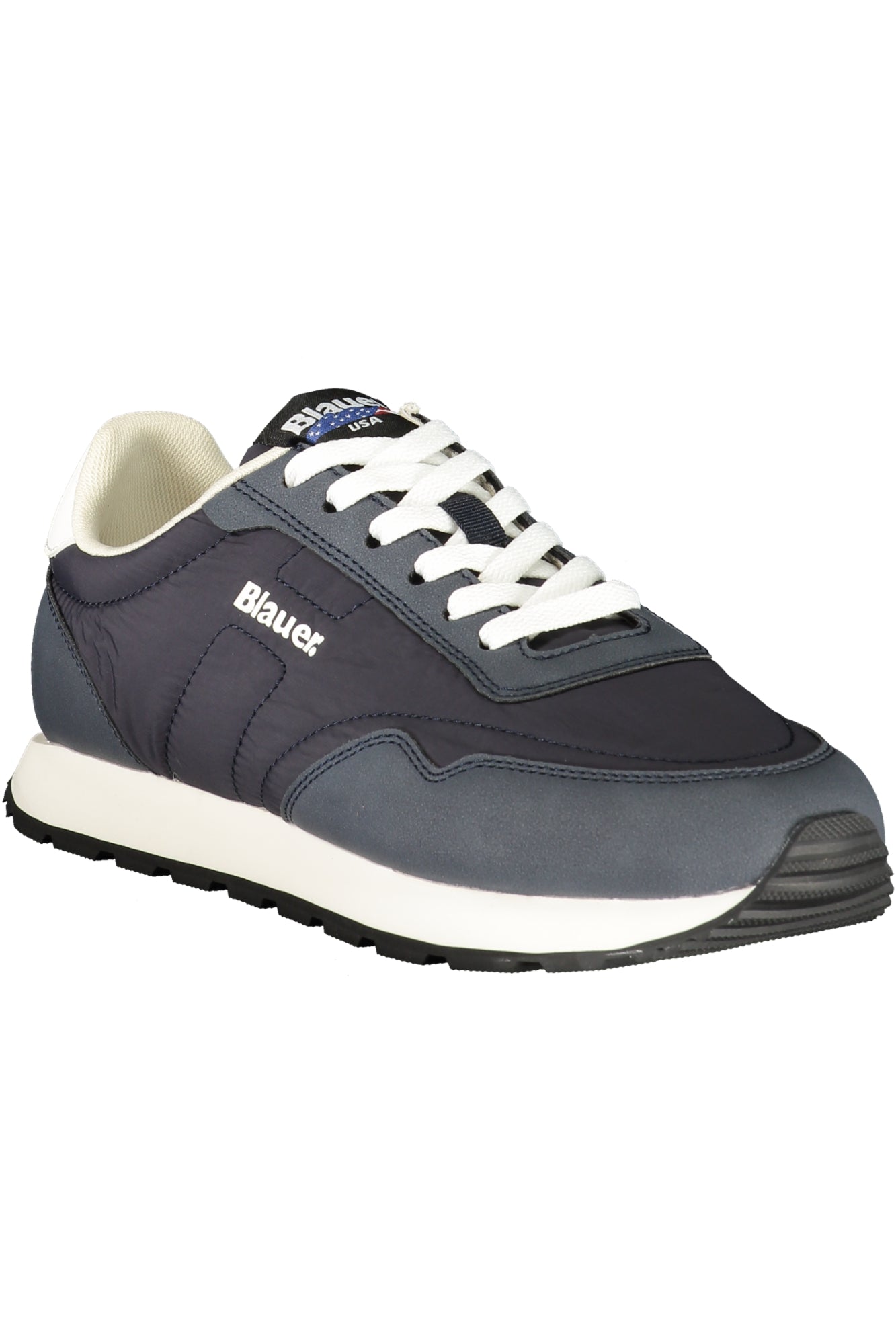 BLAUER Herren Sneaker – Sportschuh mit Schnürsenkeln Blau