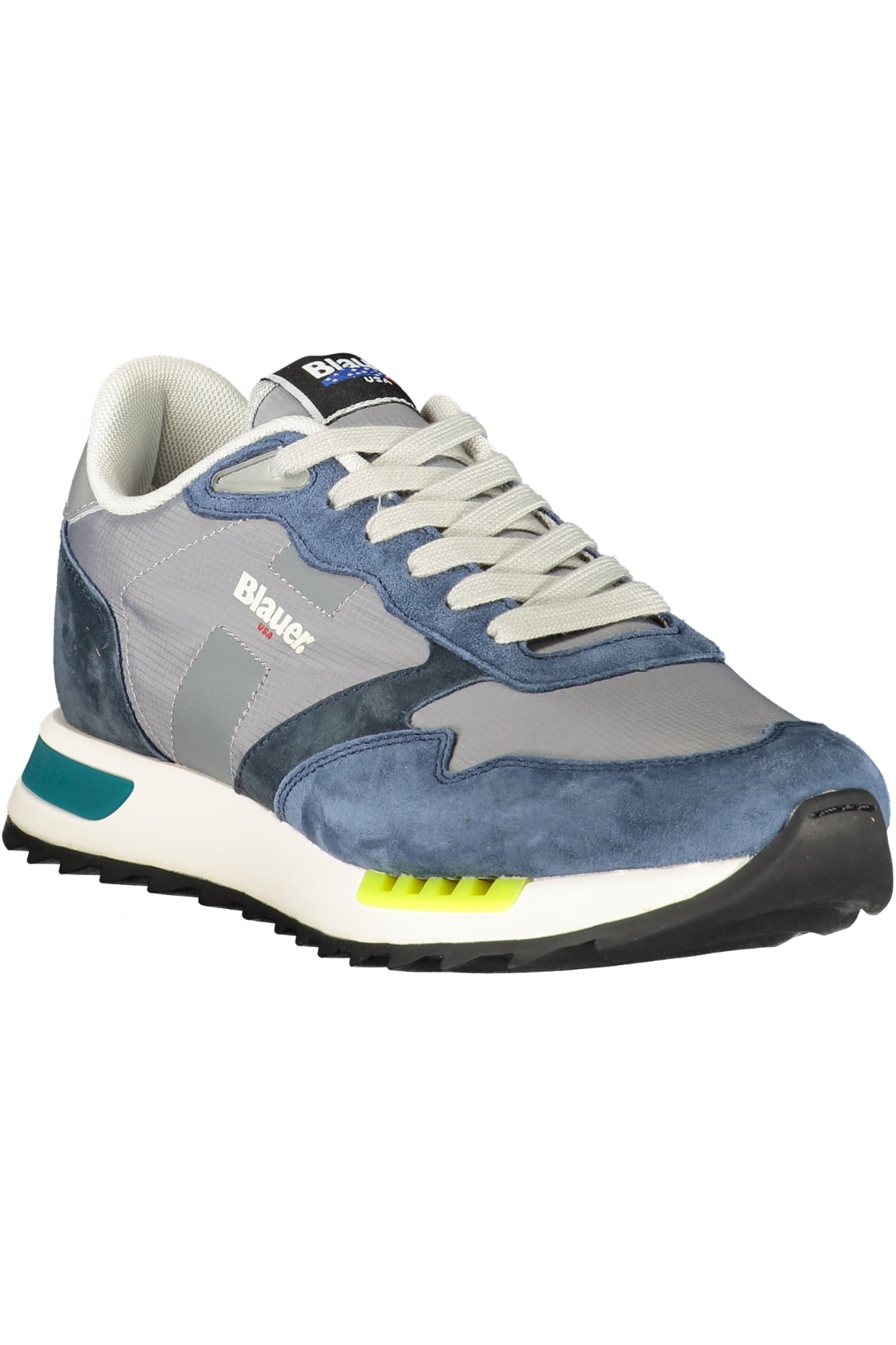 BLAUER Herren Sneaker – Sportschuh mit Schnürsenkeln Blau
