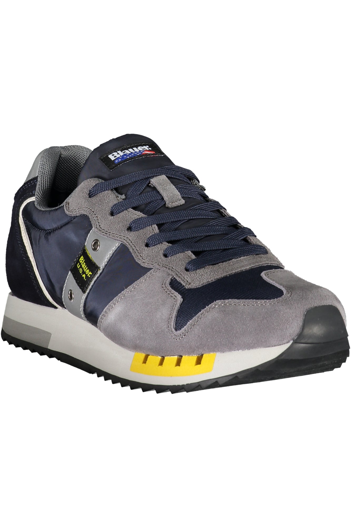 BLAUER Herren-Sneaker – Sportschuhe für Herbst/Winter mit Lederanteil | soulluna.de Blau