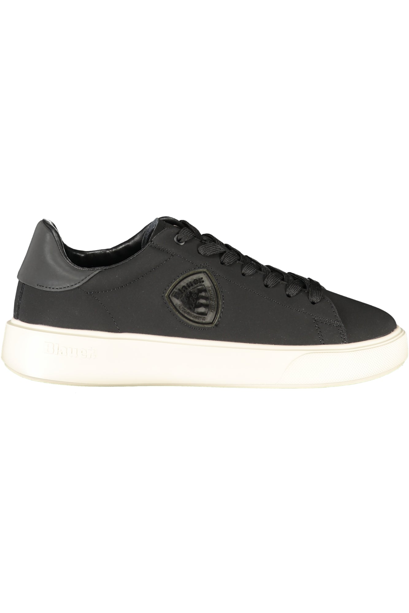 BLAUER Herren Sneaker – Sportschuh mit Schnürsenkel Schwarz