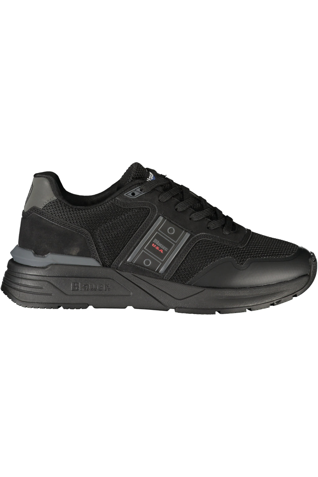 BLAUER HERREN SPORTSCHUHE SCHWARZ