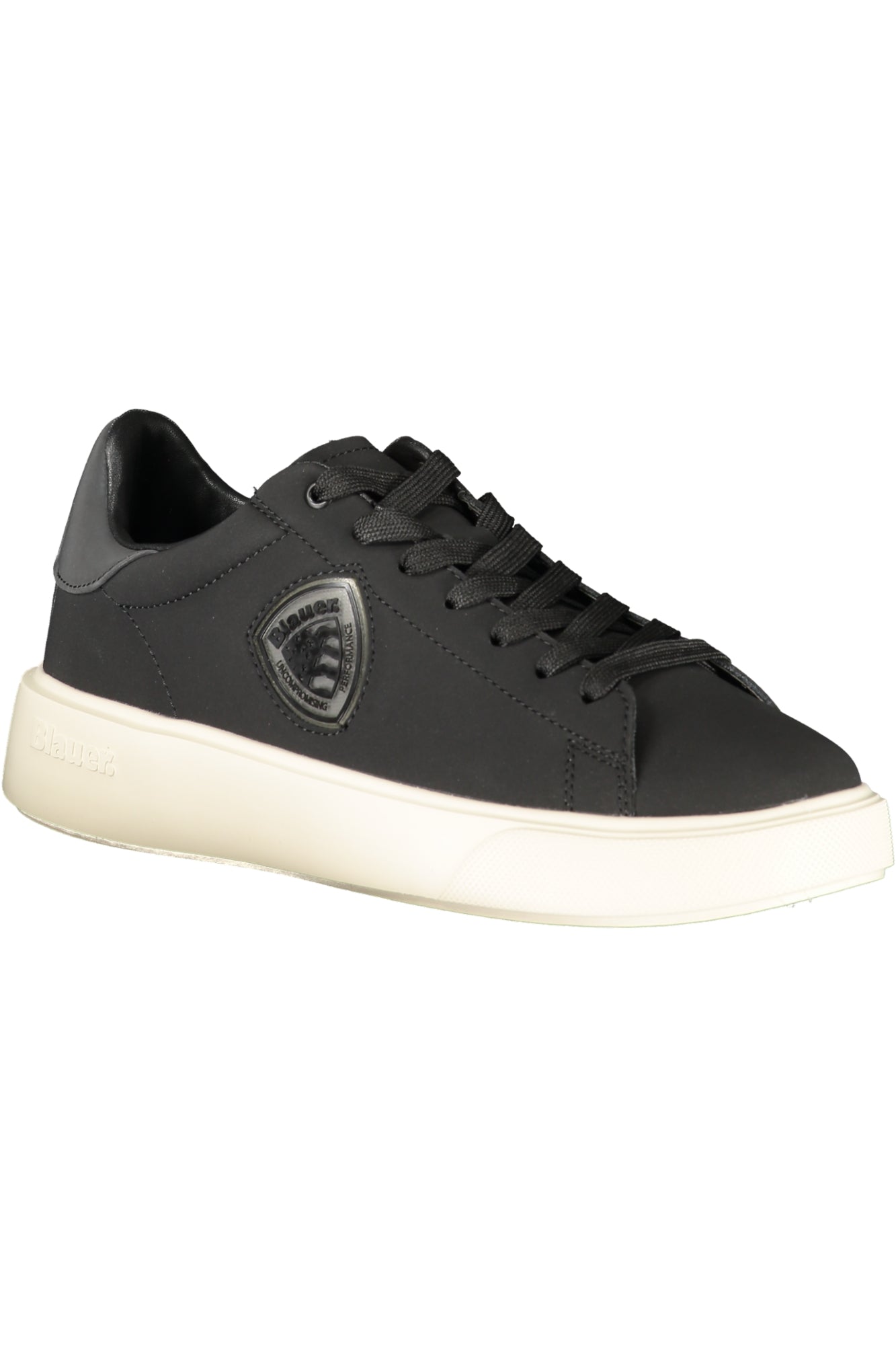 BLAUER Herren Sneaker – Sportschuh mit Schnürsenkel Schwarz