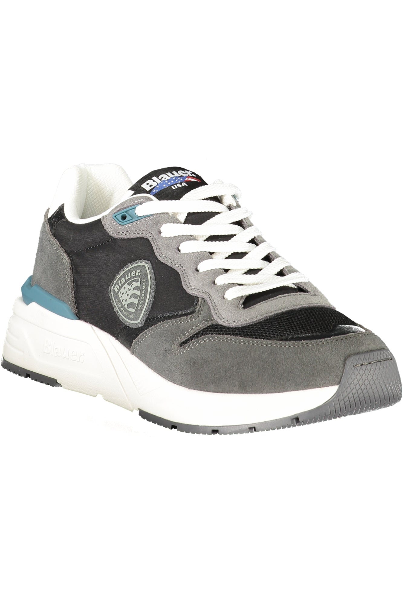 Blauer Sportschuhe Herren Grün Schwarz