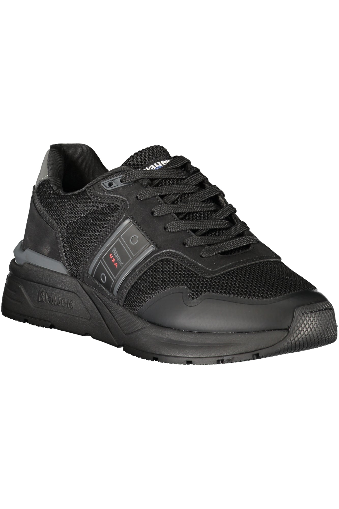 BLAUER HERREN SPORTSCHUHE SCHWARZ