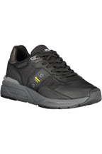 BLAUER SCHWARZE HERREN-SPORTSCHUHE