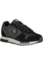 BLAUER HERREN SCHWARZE SPORTSCHUHE