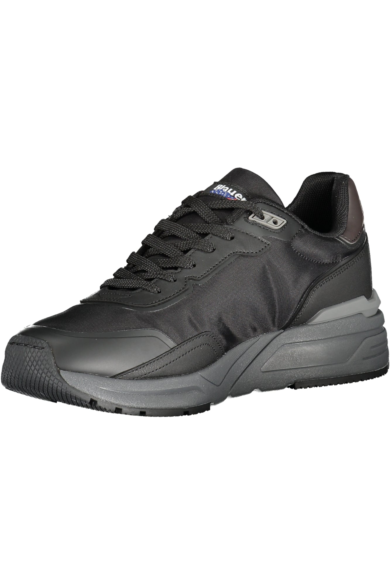 BLAUER Herren Sneaker – Sportschuhe mit Schnürsenkern Schwarz