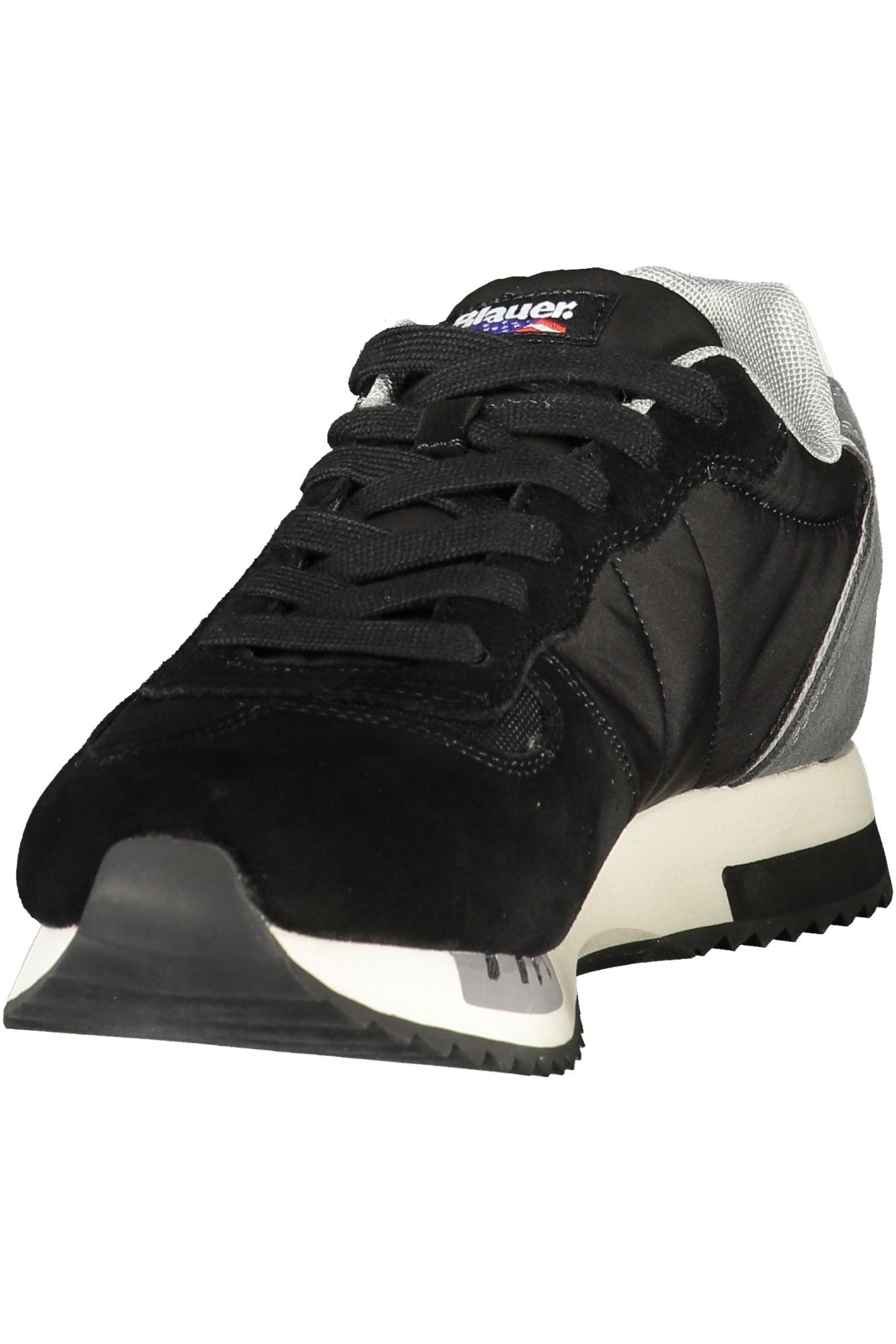 BLAUER Herren Sneaker – Sportschuh mit Schnürsenkeln Schwarz