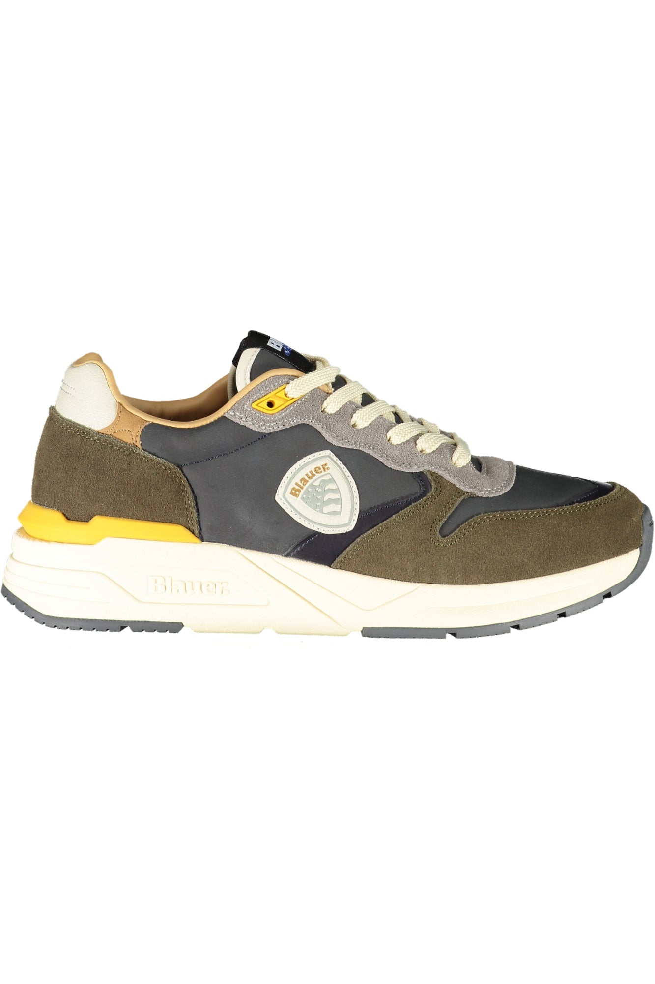 BLAUER Herren Sneaker – Sportschuhe mit Schnürsenkern Grün