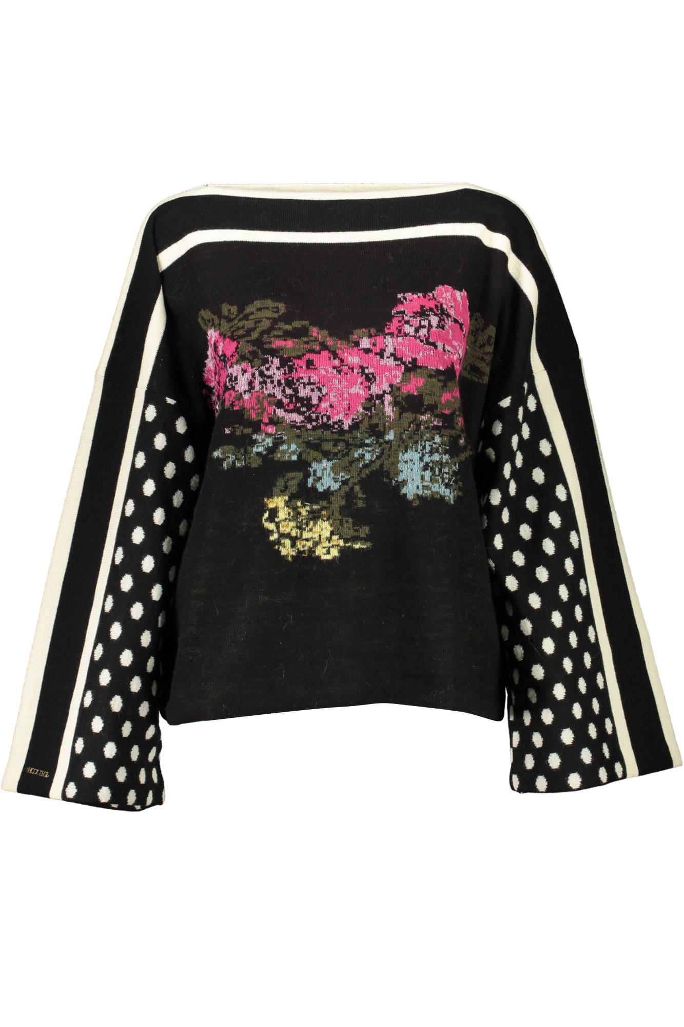 Blugirl Schwarzer Frauen-Pullover Schwarz