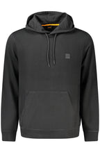 BOSS HERREN-SWEATSHIRT MIT REISSVERSCHLUSS SCHWARZ