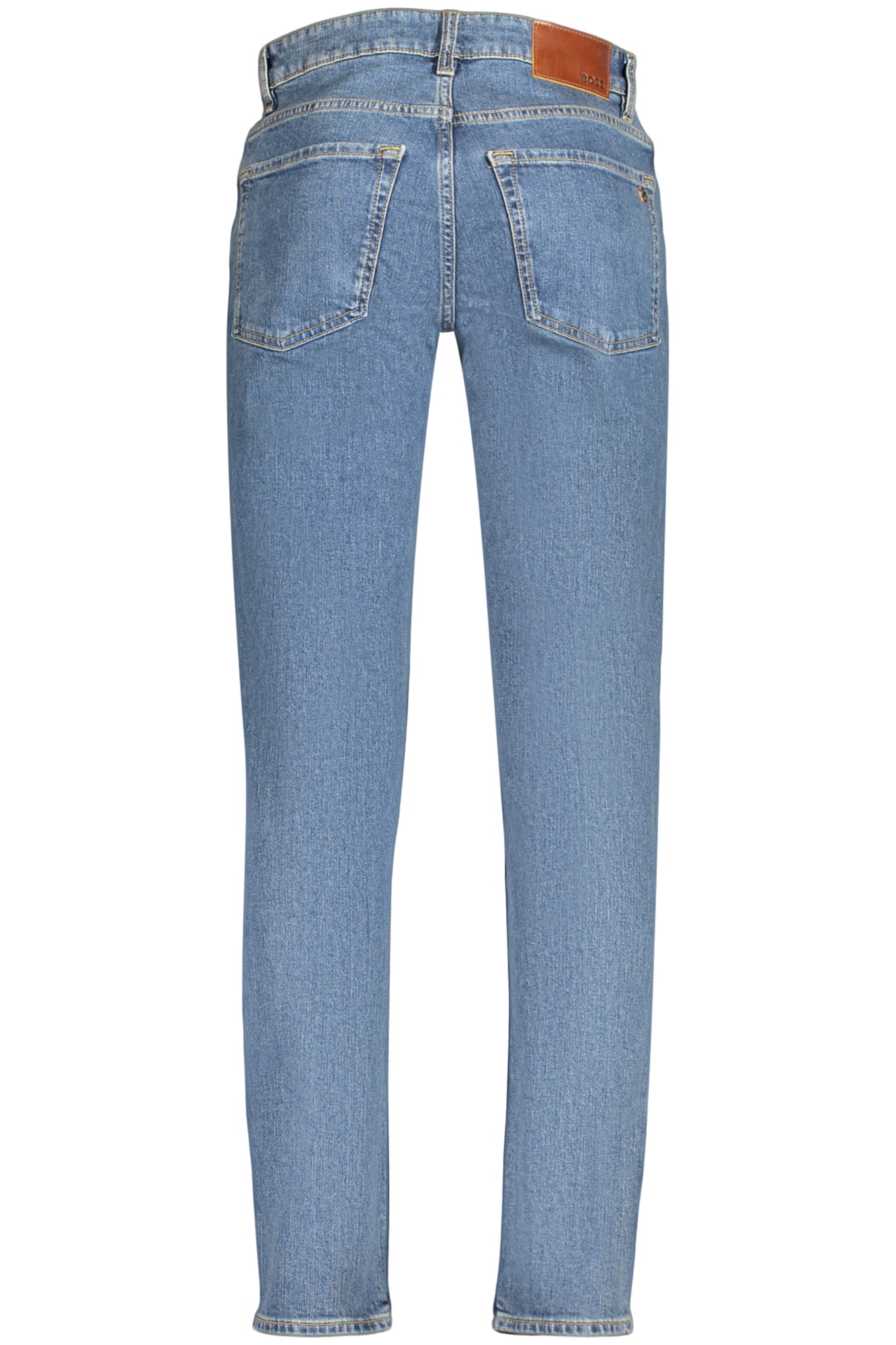 BOSS Herren Jeans – mit Taschen, mit Reißverschluss Blau