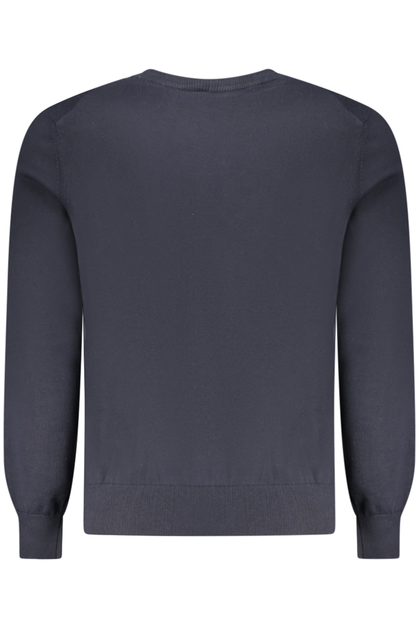 BOSS Herren Oberteile – Pullover, Langarm, aus Baumwolle Blau