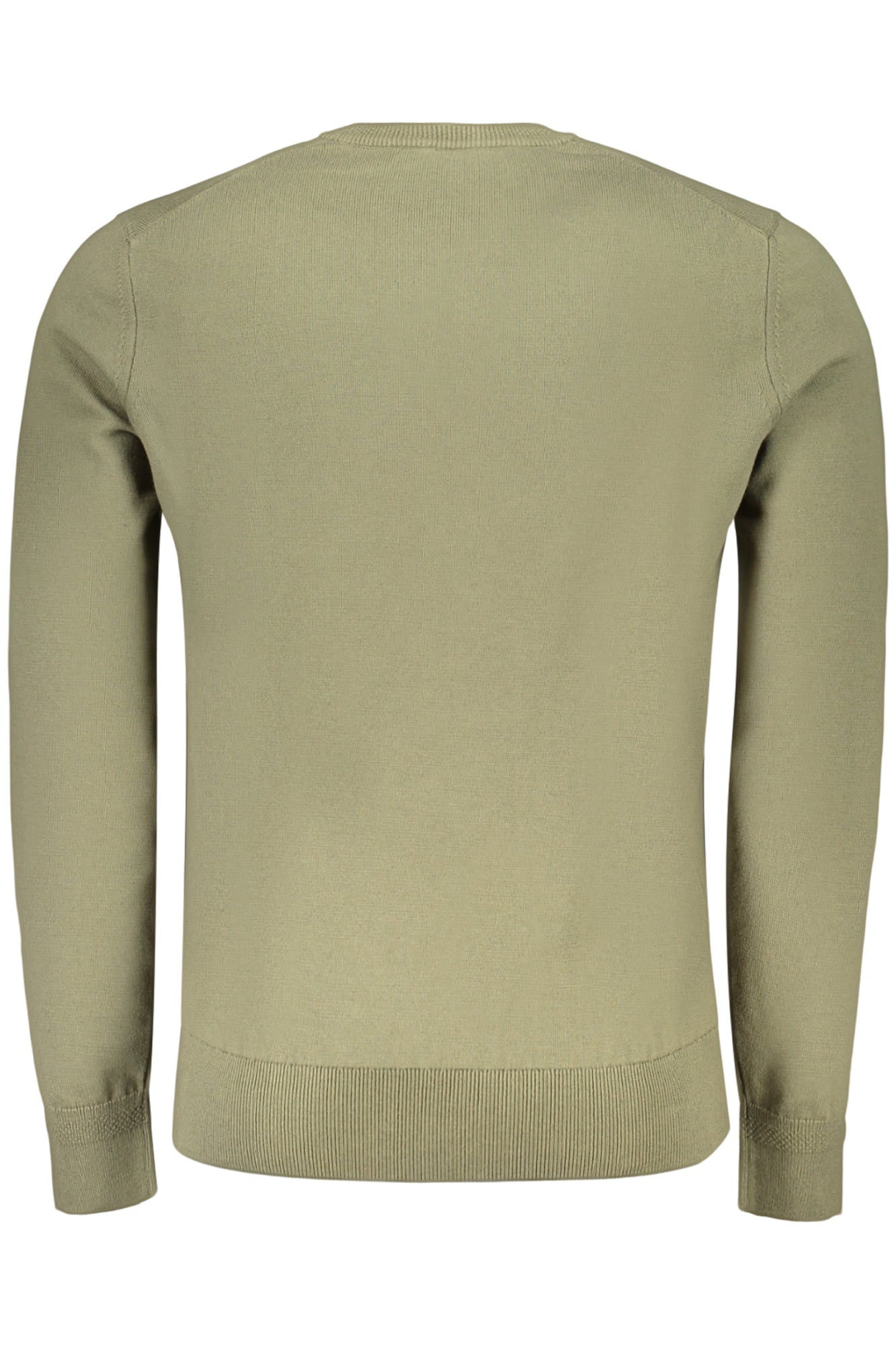 BOSS Herren Oberteile – Pullover, Langarm, aus Baumwolle Grün
