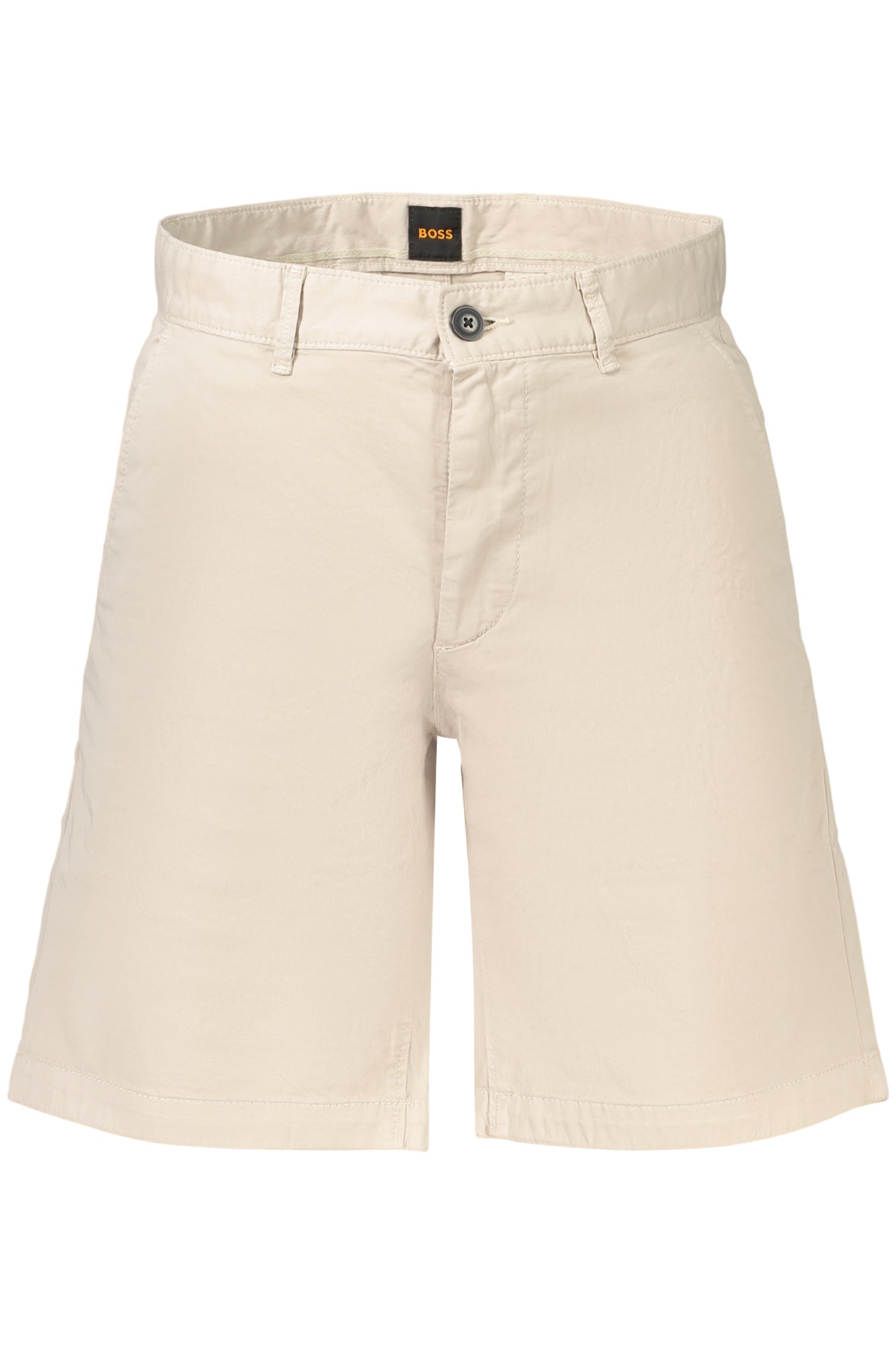 BOSS Herren Hosen – Bermuda, mit Taschen, mit Reißverschluss Beige Main image