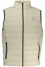 BOSS HERREN-JACKE, BEIGE, ÄRMELLOS