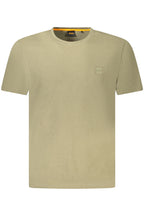 BOSS KURZARM T-SHIRT HERREN GRÜN