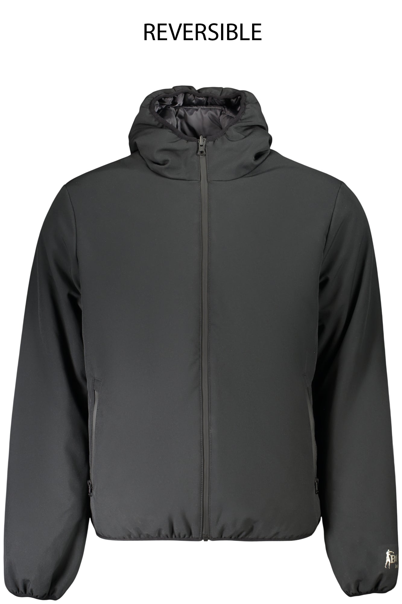 BOXEUR DES RUES Herren Jacke – mit Kapuze, mit Taschen Schwarz