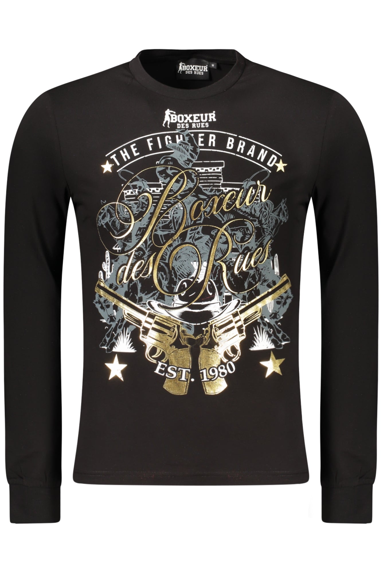 BOXEUR DES RUES Herren T-Shirt | T-Shirts online kaufen Schwarz