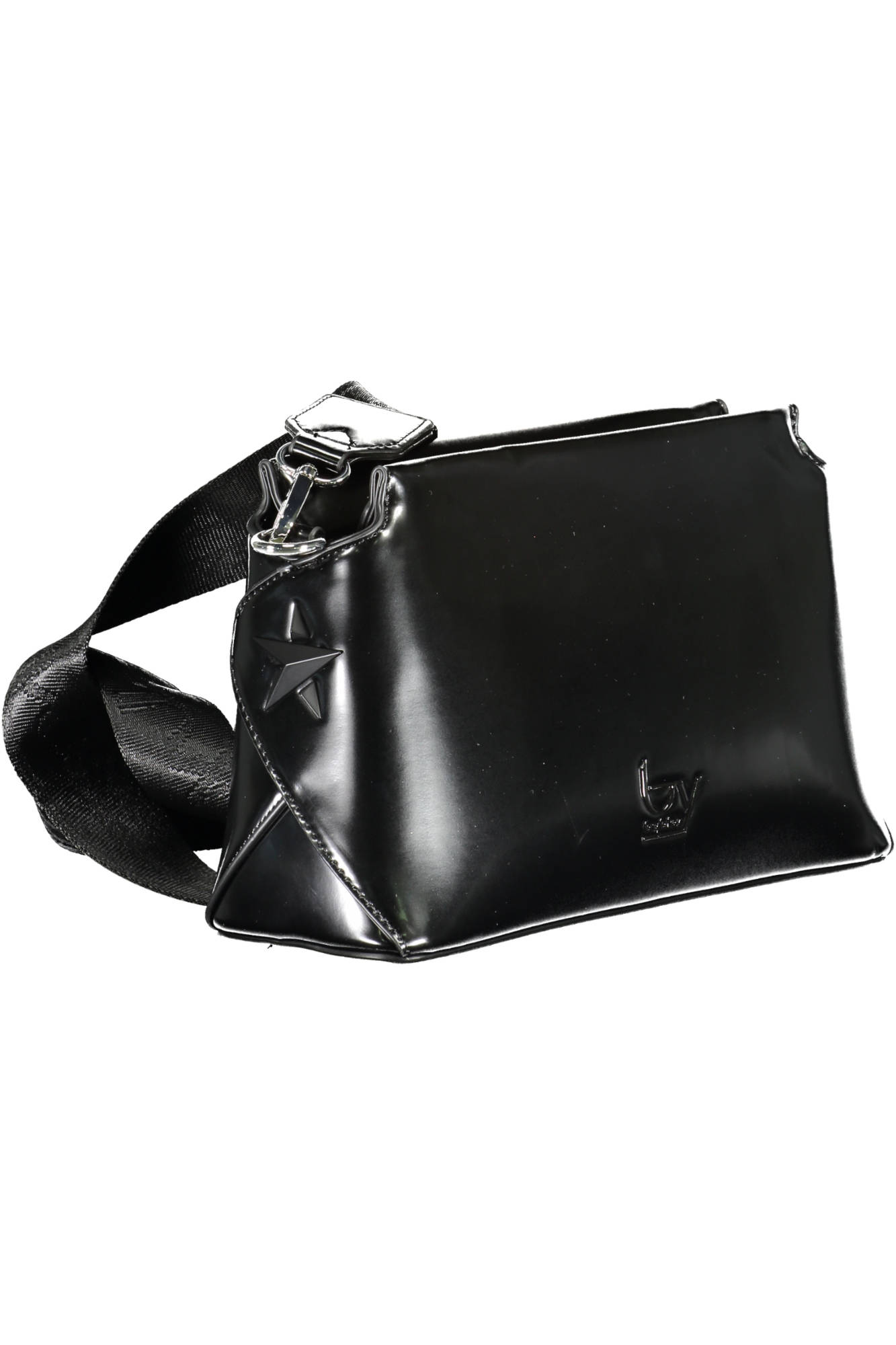 BYBLOS Umhängetasche Damen – Schwarze Tasche aus Lederoptik für Herbst/Winter Schwarz
