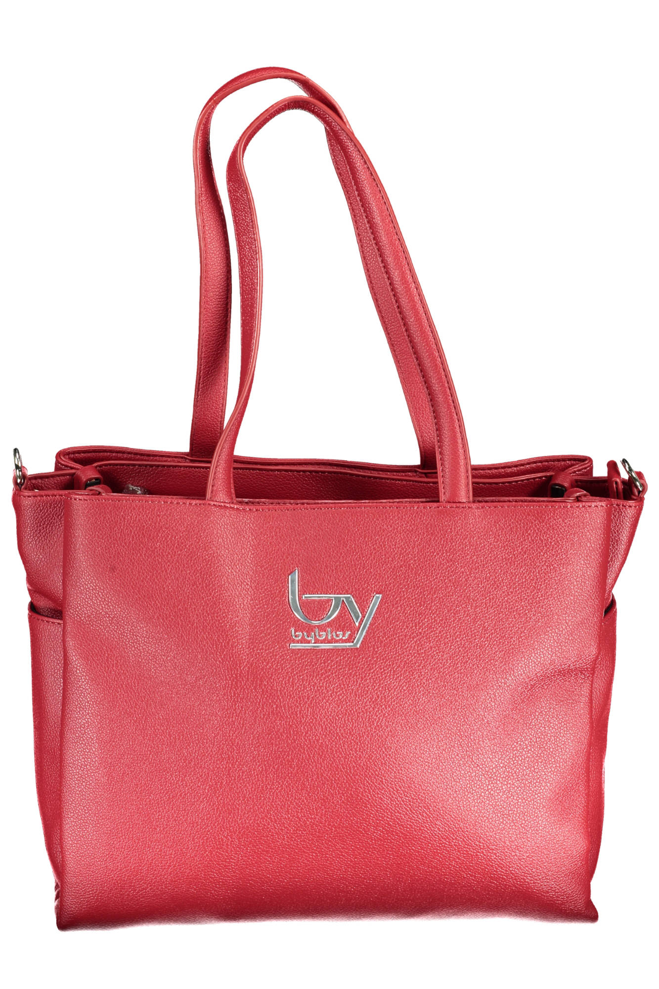 BYBLOS Schwarze Damentasche – Elegante Handtasche für Damen mit Kettengurt Rot