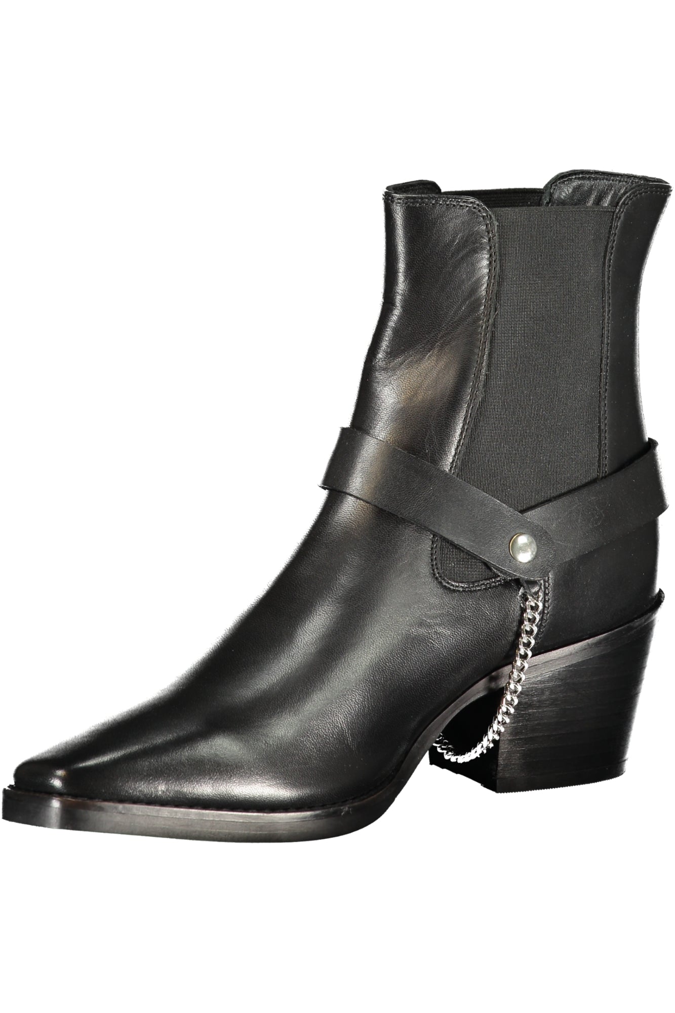Cafenoir Schwarze Damen-Schuhe Stiefel Schwarz