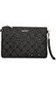CAFENOIR Damen-Clutch schwarz – Elegante Abendtasche mit Kettengürtel | soulluna.de Schwarz