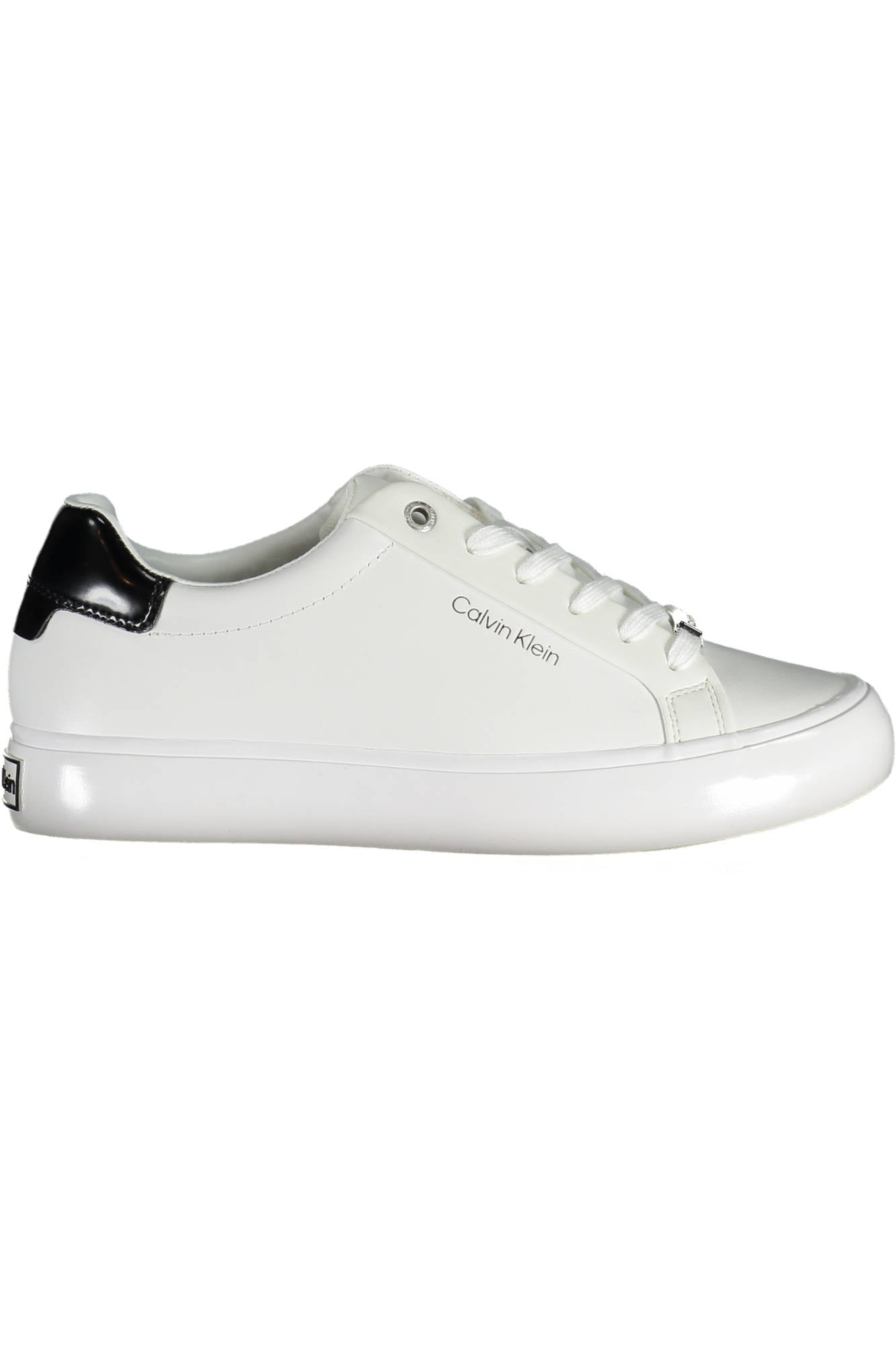 CALVIN KLEIN Damen Sneaker – Sportschuh mit Schnürsenkeln Weiß Hauptbild