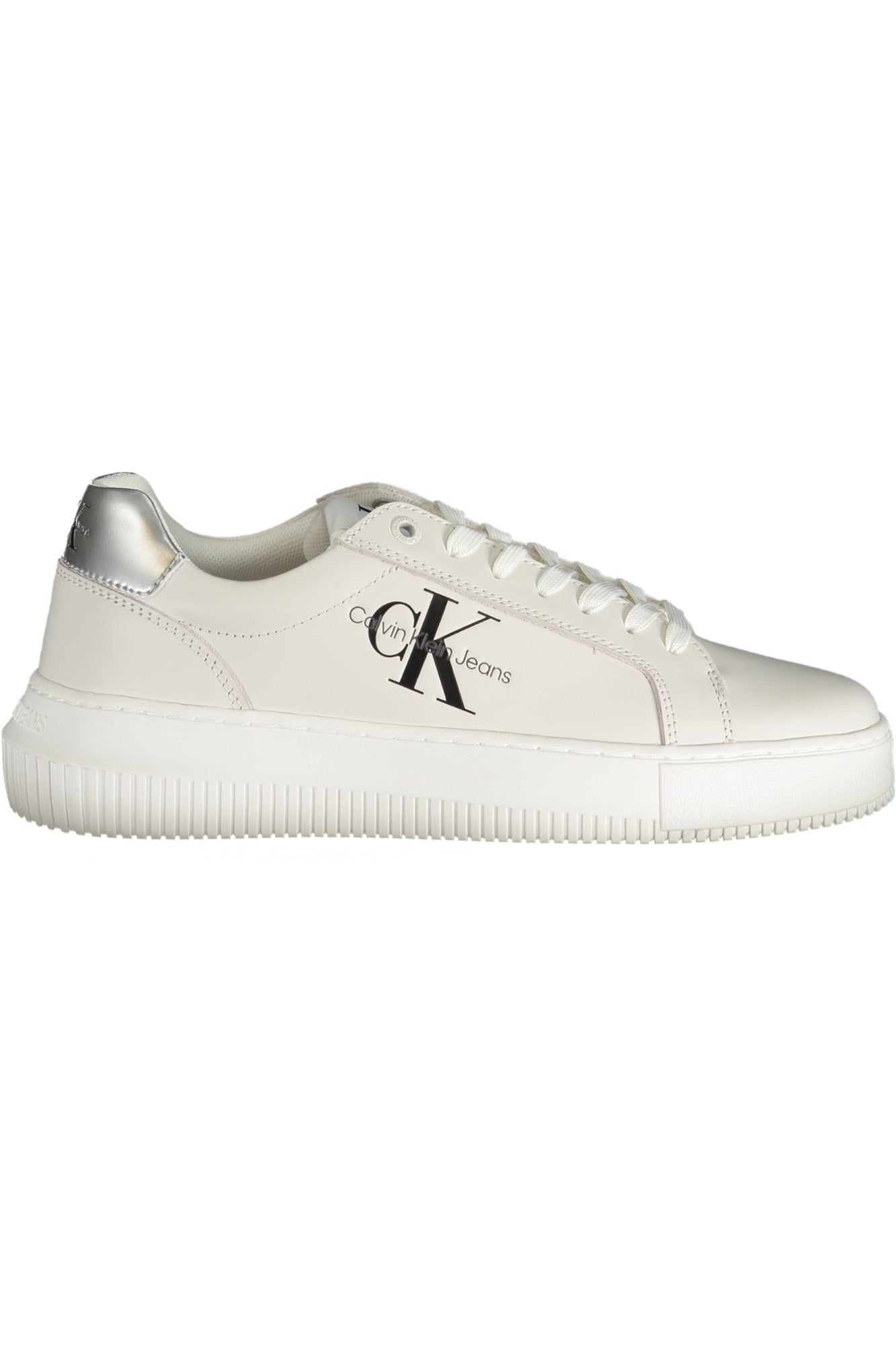Calvin Klein Schwarze Damen-Sportschuhe Weiß