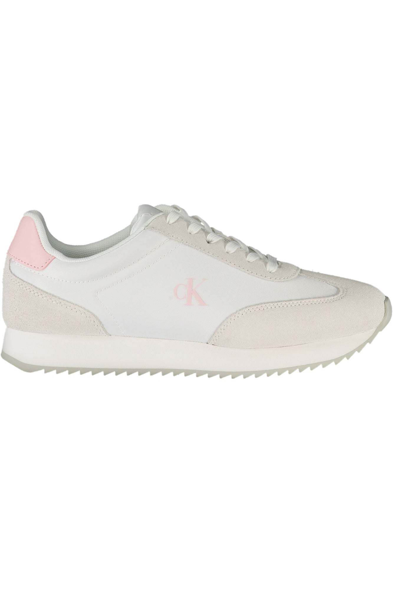 CALVIN KLEIN Damen Sneaker – Sportschuh mit Schnürsenkel Weiß