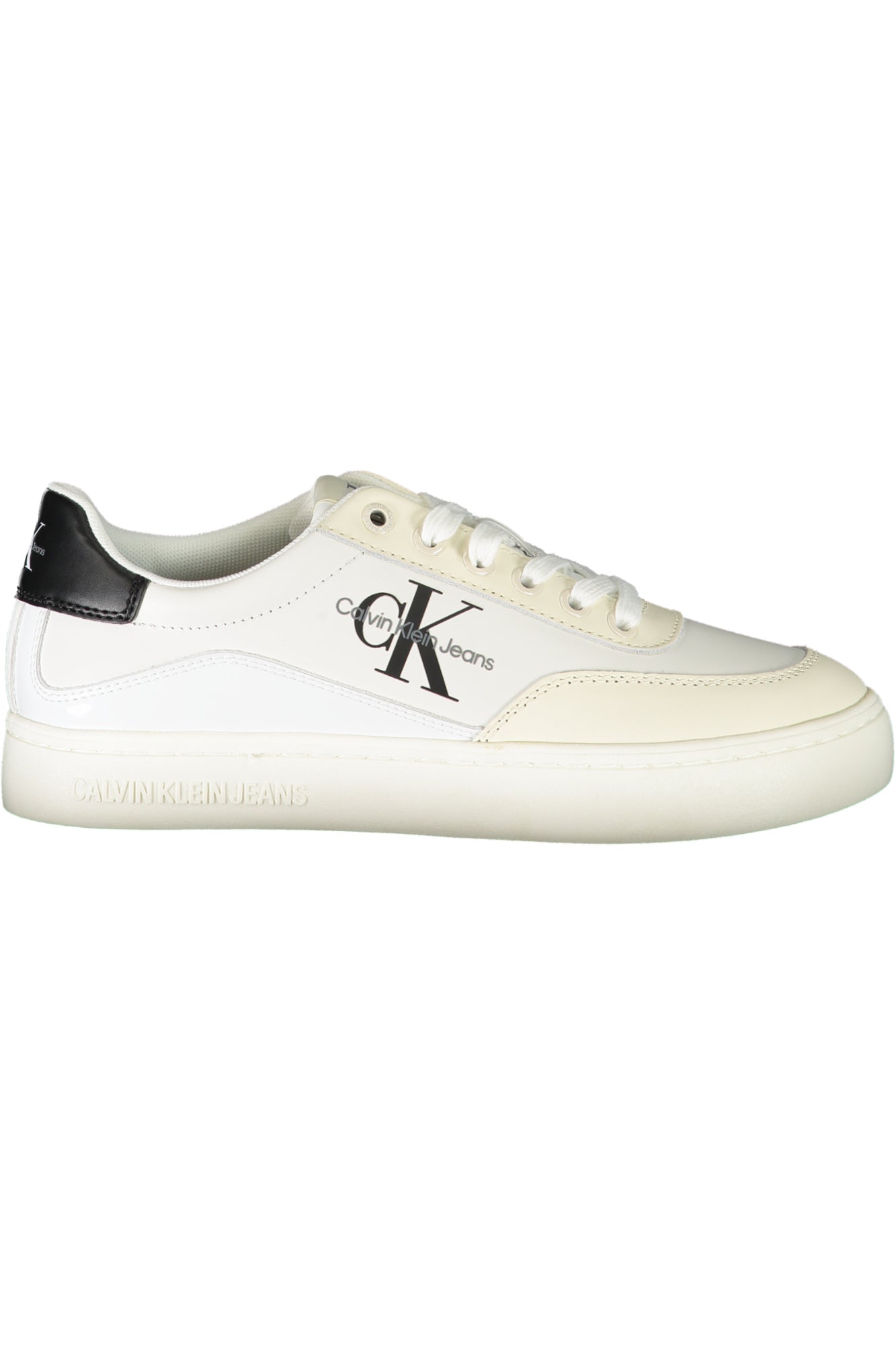 Calvin Klein Weisse Sportschuhe Für Damen Weiß