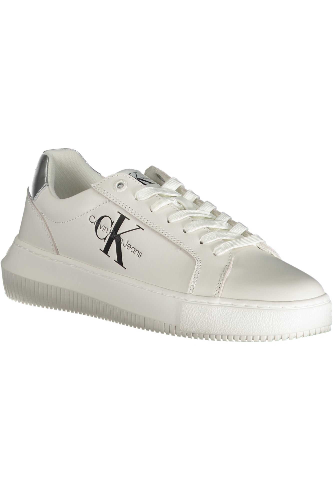 Calvin Klein Schwarze Damen-Sportschuhe Weiß