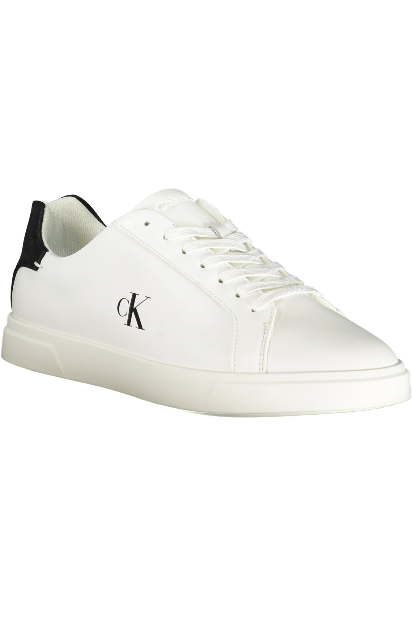 CALVIN KLEIN Damen Sneaker – Sportschuh mit Schnürsenkeln Weiß