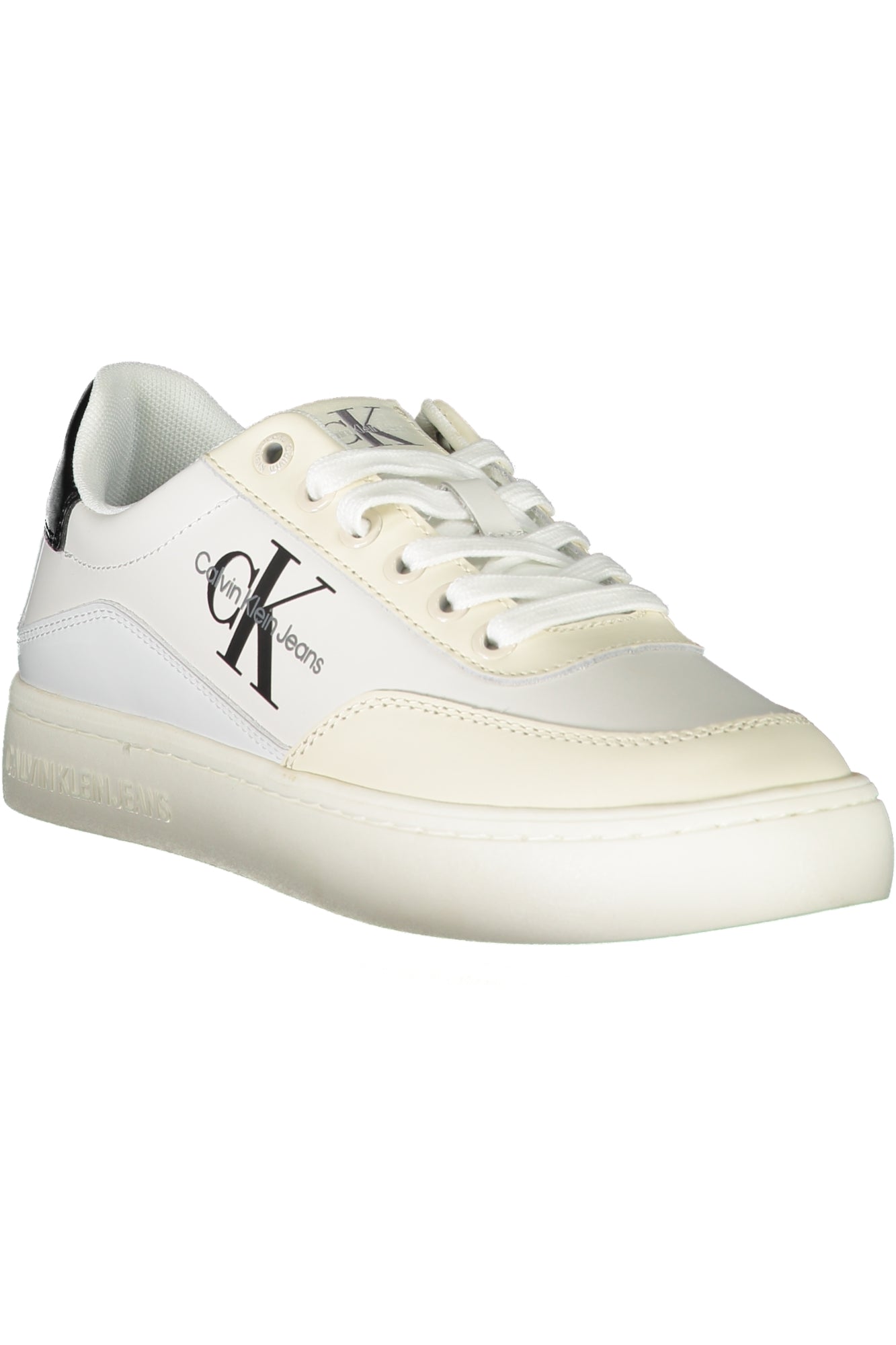 Calvin Klein Weisse Sportschuhe Für Damen Weiß