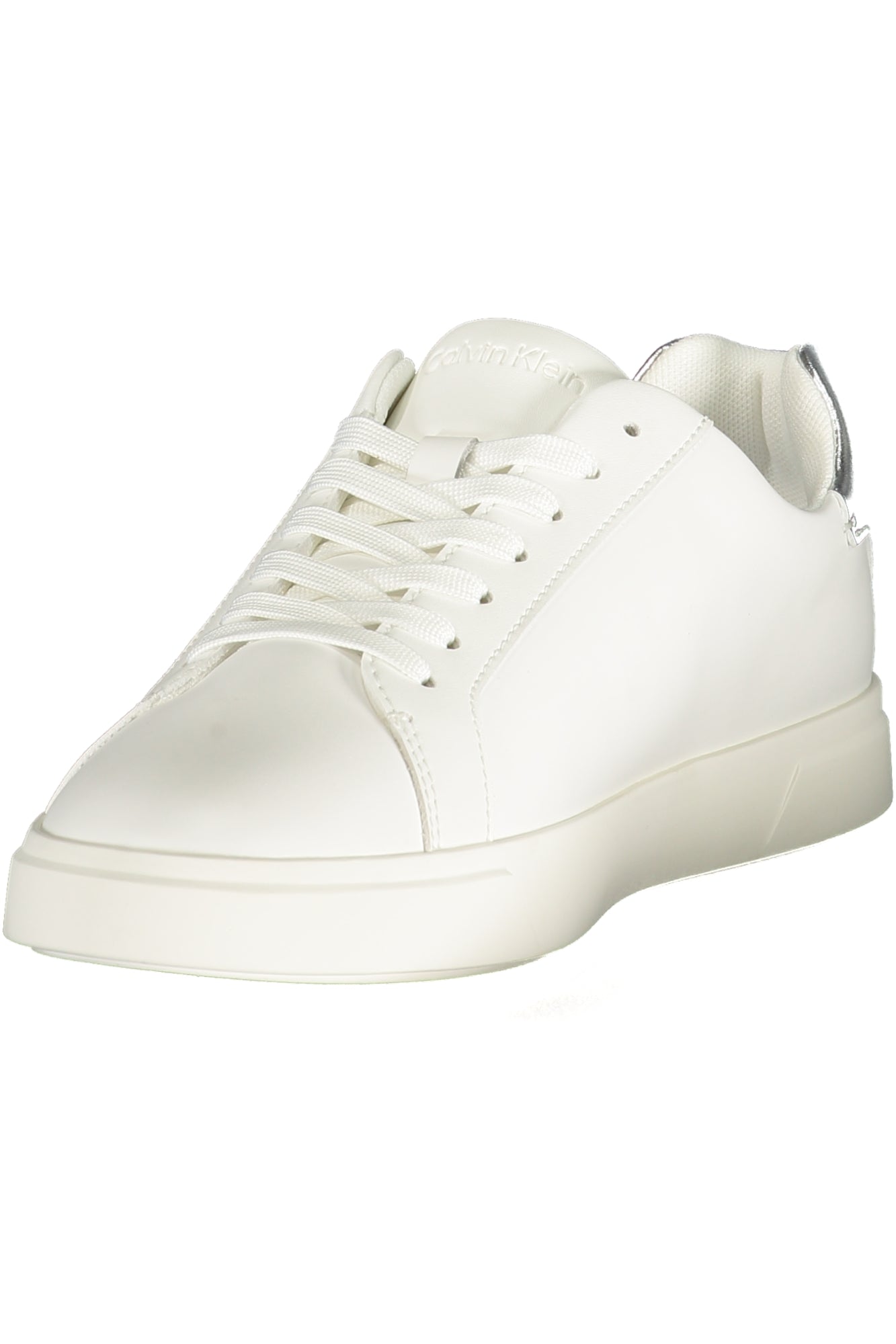 CALVIN KLEIN Damen Sneaker – Sportschuh mit Schnürsenkeln Weiß