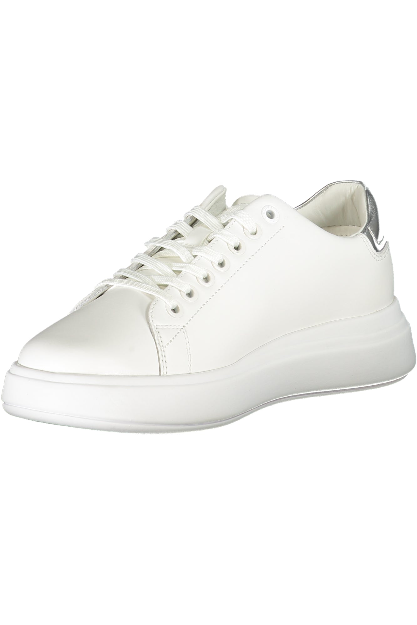 Calvin Klein Weisse Sportschuhe Für Damen Weiß