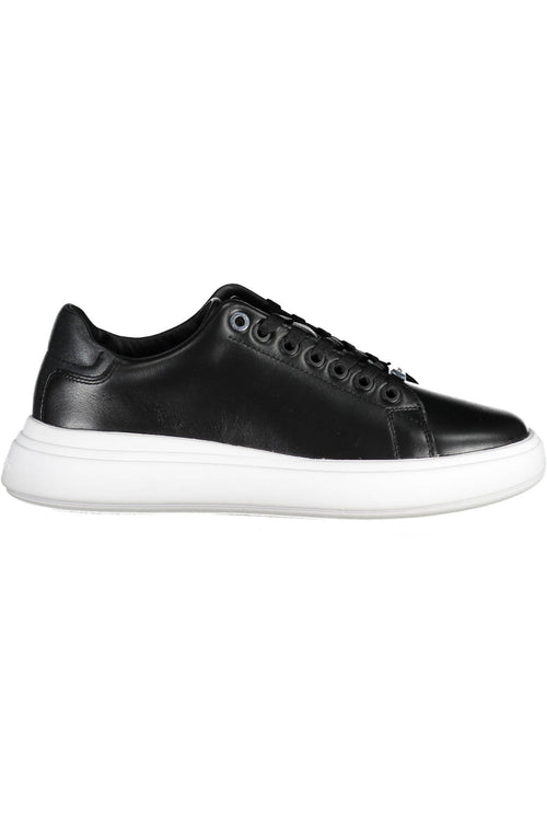 CALVIN KLEIN Damen-Sneaker schwarz – Sportlicher Alltags-Schuhe für Herbst/Winter Schwarz