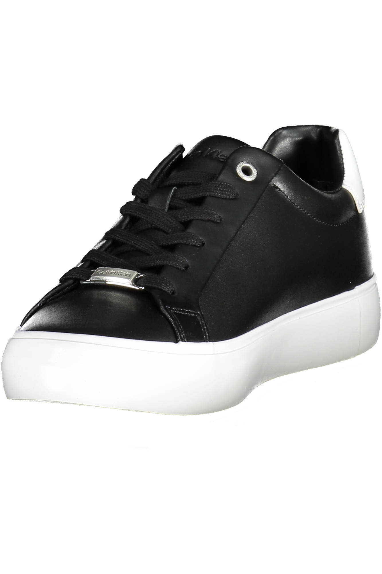 CALVIN KLEIN Damen Sneaker – Sportschuh mit Schnürsenkel Schwarz