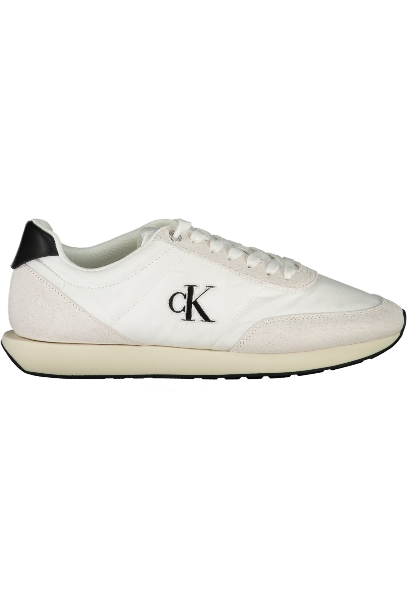 CALVIN KLEIN Herren Sneaker – Sportschuh mit Schnürsenkel Weiß