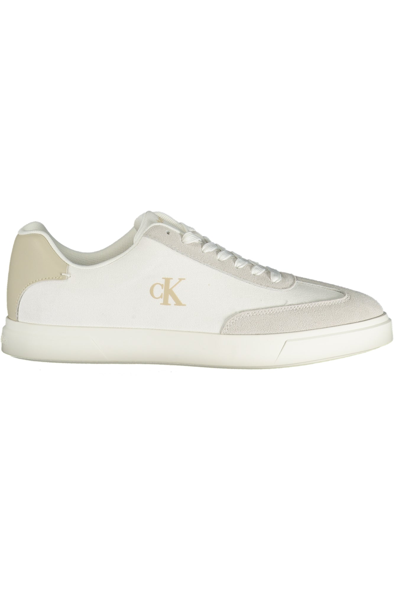 CALVIN KLEIN Herren Sneaker – Sportschuh mit Schnürsenkeln Weiß Hauptbild