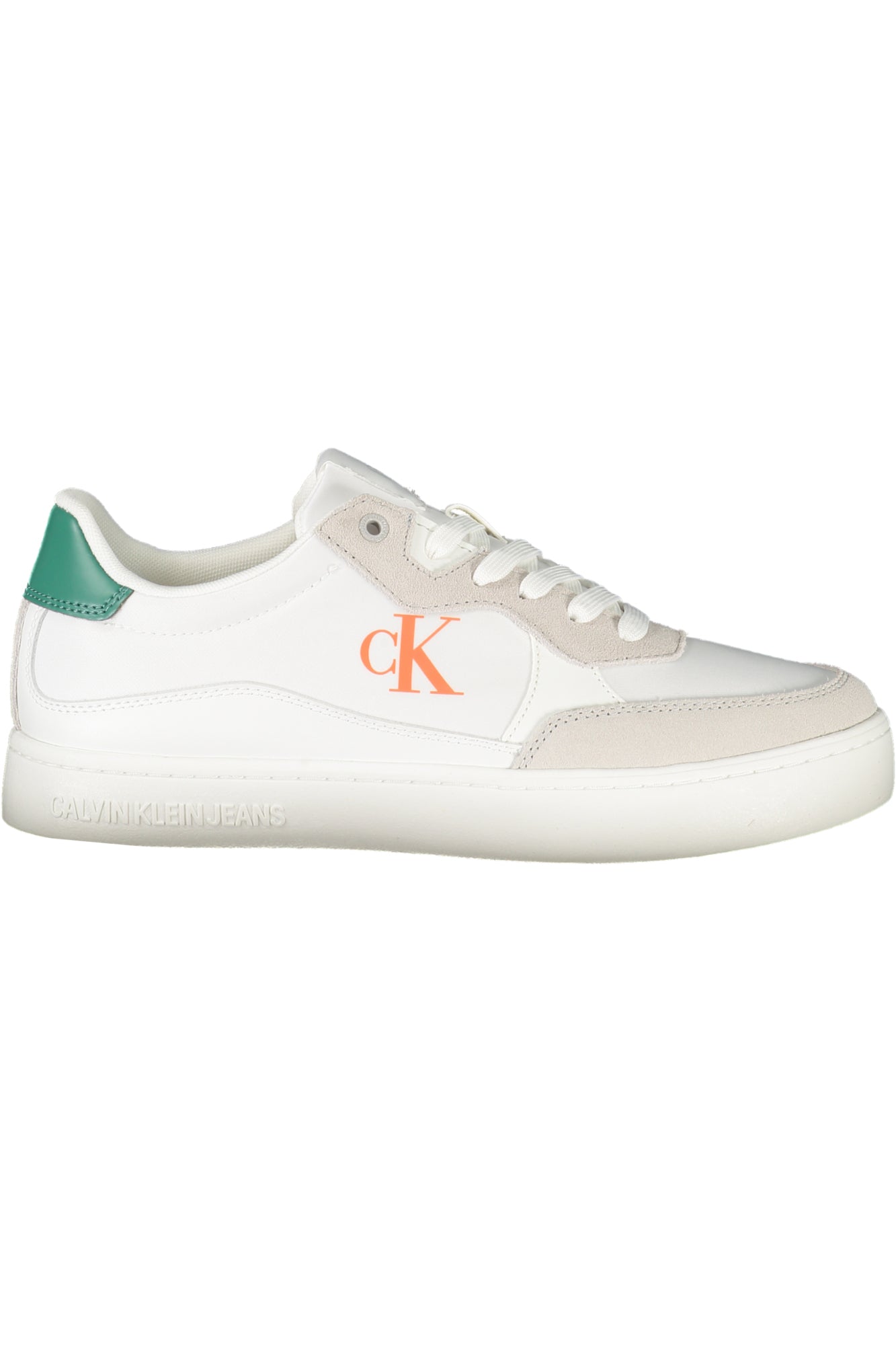 Calvin Klein Sneaker Herren – Weiße Sportschuhe mit Logo-Details für Herbst/Winter Weiß