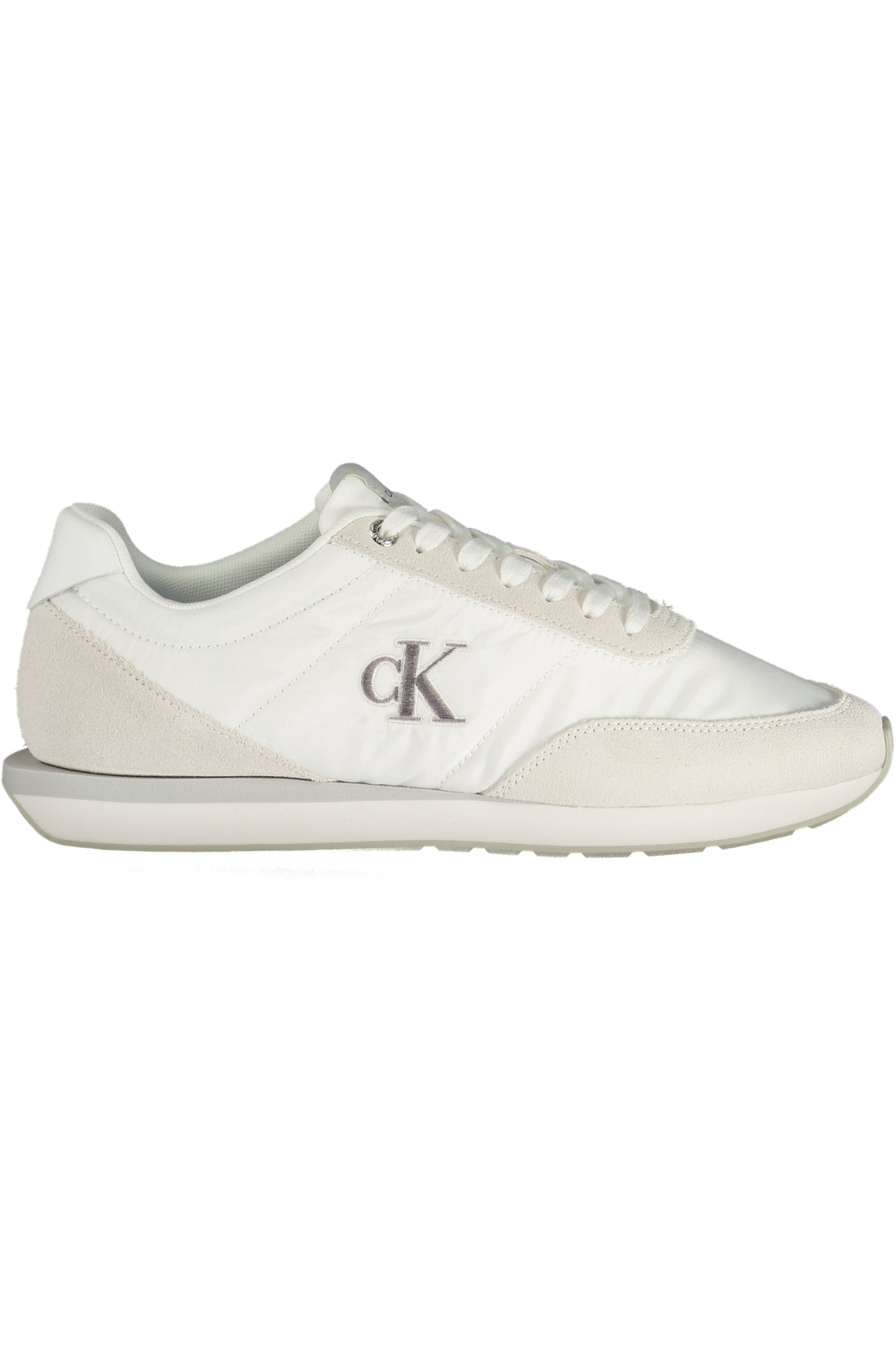 CALVIN KLEIN Herren Sneaker – Sportschuh mit Schnürsenkel Weiß
