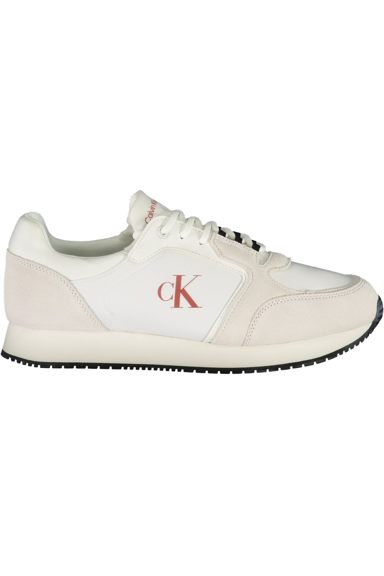 CALVIN KLEIN Herren Sneaker – Sportschuh mit Schnürsenkel Weiß