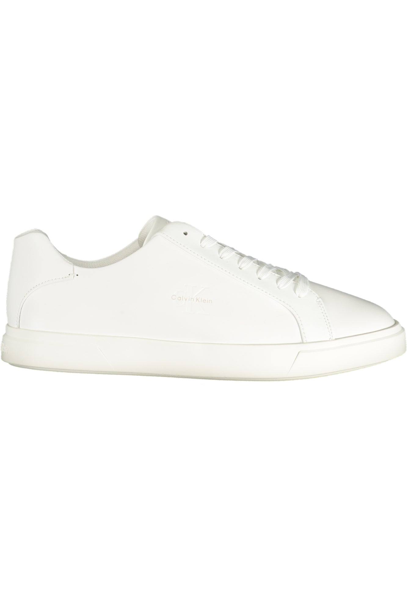 CALVIN KLEIN Herren Sneaker – Sportschuh mit Schnürsenkeln Weiß
